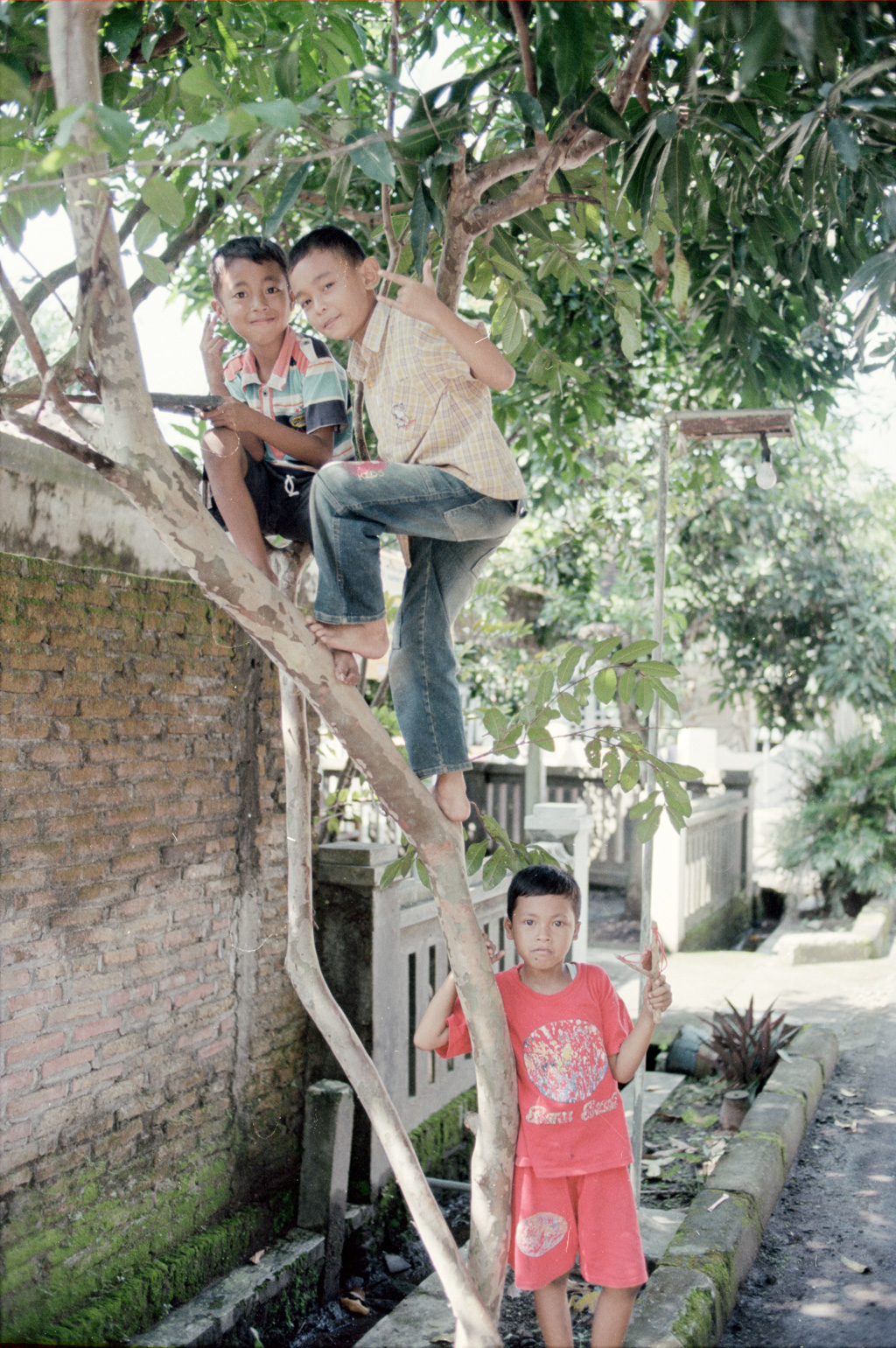 Kinder in Yogyakarta, Indonesien