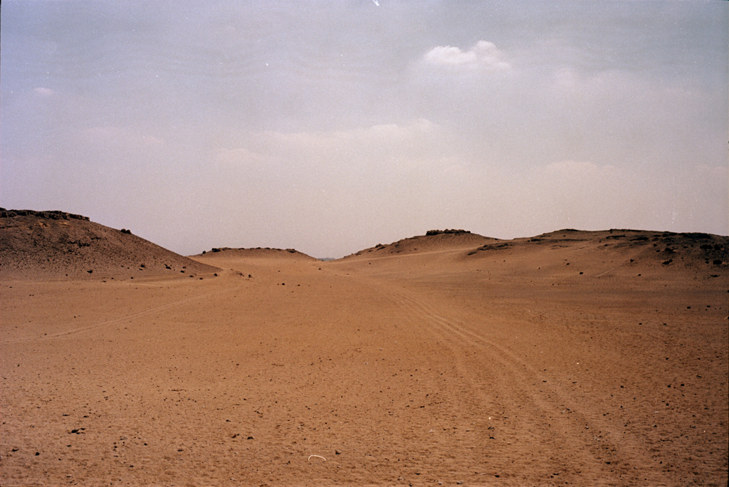 Wüste in Kairo, Ägypten