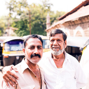 Tuk-Tuk-Fahrer in Pune, Indien (2015)