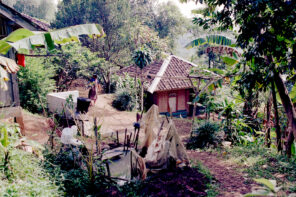 Bergdorf in Cianjur, Indonesien (2016)