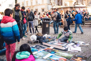 Trastevere in Rom, Italien (2016)